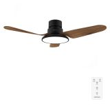 Cecotec EnergySilence Aero 5200 Ventilateur de plafond avec lumière, bois, 109 cm