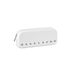Pigna, Etui MONOCHROM WHITE, penhouder, wit