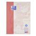 Oxford Collegeblock Recycling Rood A4+ 80 vel Ruitjespapier Hardcover