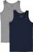 NAME IT NKMTANK TOP 2P NOOS Jongens Onderhemd - Maat 134/140