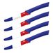 Scanpan SC51000827 messenset, blauw, wit, rood, "Ga de blauw", 4 stuks