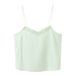 MANGO TEEN spaghettitop - groen