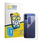BROTECT Screenprotector 3 Stuks voor Vivo V70 FE (Achterkant) Transparant