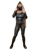 Rubie's Luxe Chani kostuum voor dames, overall en masker voor volwassenen, afgebeeld, maat M, zoals afgebeeld, M