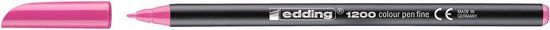 Edding 1200 viltstift neon roze - 4004764828432