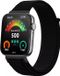 Strap-it Nylon bandje met klittenbandsluiting - Zwart