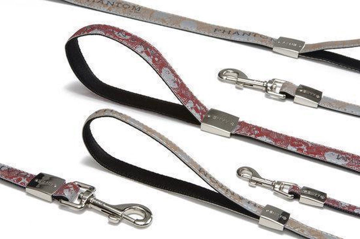 Pet Products Beeztees Envy looplijn hond Phantom - Rood - 120 cm