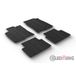 Gledring Tapis en caoutchouc Honda Civic Sedan/Hatchback 5/2017- (Profil T 4 pièces + Clips de montage)