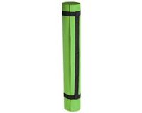 Merkloos / Sans marque Makito Western Europe Yogamat/sportmat - Lime - 180 x 60 cm - 20 mm dikte - Inclusief draagriem