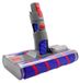 Dyson Turbobrosse électrique pour Dyson V7-V15, avec 2 brosses souples, roues pivotantes à 360°