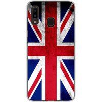 1001 coques Samsung Galaxy A20e hoesje met Engelse vlag