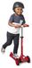 Tricycle scooter, pink, adjustable handlebar, flexible deck, suitable up to 44 lbs