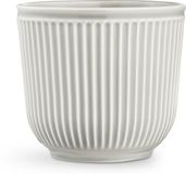Kähler Design Kähler Hammershøi Bloempot - Ø 18 cm - Licht Grijs