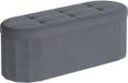 Banc de rangement Imperiaal avec espace de rangement - Design pliable - 38 x 110 x 38 cm
