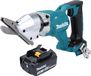 Makita DJS 800 F1 accu vezelcementschaar 18 V borstelloos + 1x accu 3,0 Ah - zonder oplader