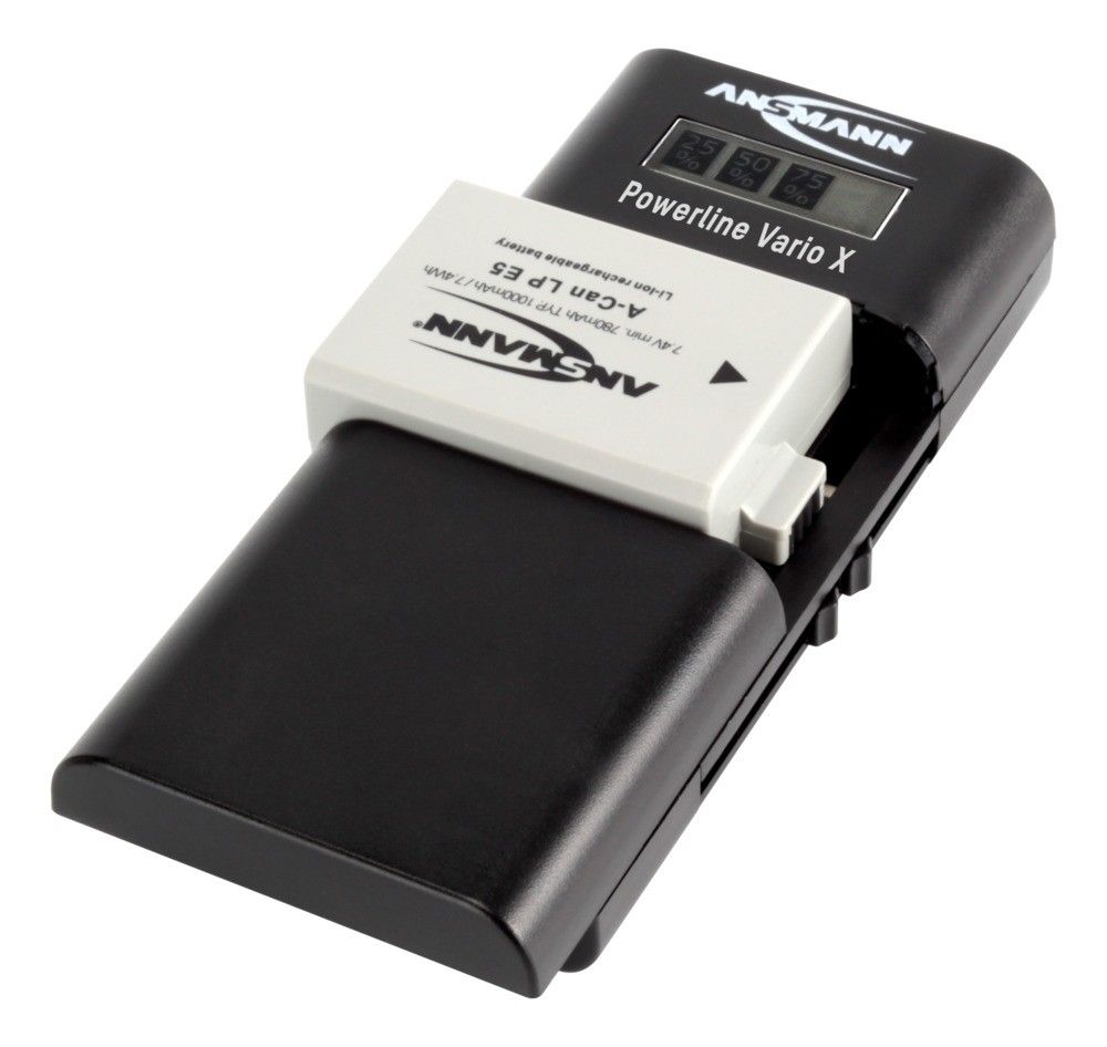 Ansmann Powerline Vario X - Batterij Oplader - Zwart