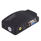 TEMPO DI SALDI AV-video-adapter, Rca, S-video naar VGA, voor monitoren en projectoren