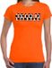 Bellatio Decorations Oranje supporter shirt dames