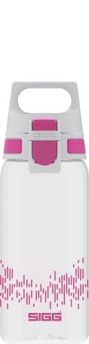 SIGG Total Clear ONE MyPlanet ™ Berry drinkfles (0,5 l), BPA-vrije en lekvrije drinkfles, onbreekbare sportdrinkfles van Tritan met fruitfilter