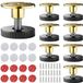 Ibenzoa® Pieds de meuble réglables set de 8 pièces