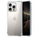 Cool iPhone 16 Pro hoesje, schokbestendig, transparant