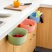 Non-branded Lot de 3 Poubelles Suspendues, Poubelle de Cuisine, Panier de Rangement des Déchets Ménagers, Mini Poubelles, Accessoires pour la Maison