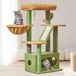 Poteau griffoir chat - Arbre à chat - 98 cm - Avec panier suspendu - Sisal