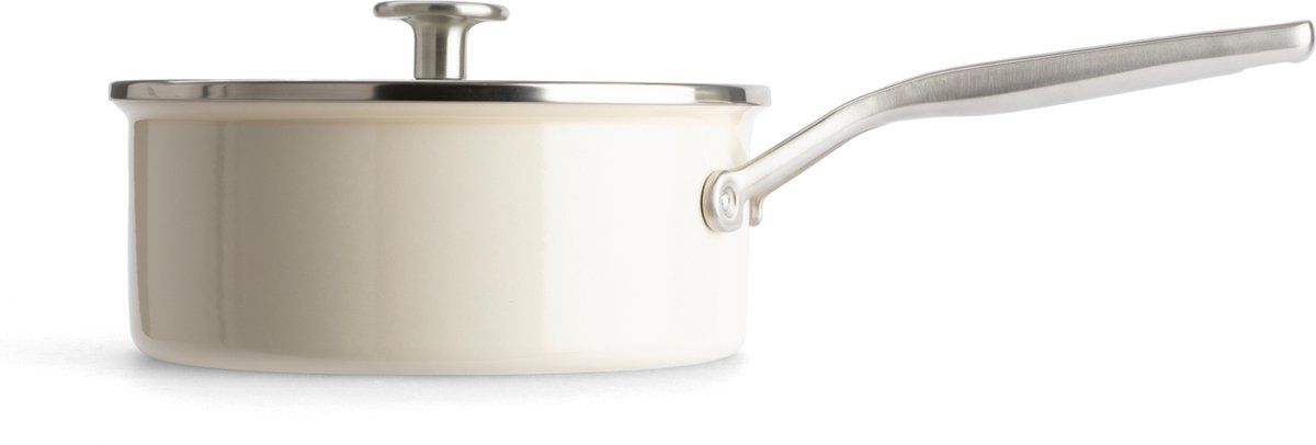 KitchenAid Steel Core Steelpan - 20 cm - Cream