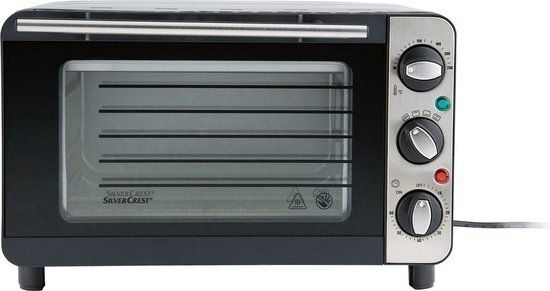 Silvercrest Mini oven 1200W 3 Grill- en gaarcombinaties