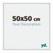 Your Decoration Cadre photo 50x50 cm Aluminium Argent mat Miami
