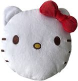 Merkloos / Sans marque Lobbes Hello Kitty nekkussen met oogmasker