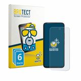 BROTECT - Screenprotector voor TCL K70 Power 4G - Folie Beschermfolie matte 6 Stuks