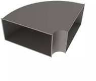 Econox B.V. Bocht 90 graden horizontaal B=450 mm x H=150 mm