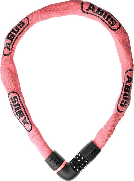 ABUS Kettingslot Tresor 6807C - roze - 110 cm