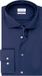 Seidensticker Chemise Slim Fit - Popeline - Bleu - Sans repassage - Tour de cou 39