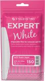 Staleks Spare Sandpaper Expert 40 Grit 150 White Disposable Files For Crescent Nail File - 30 Pieces
