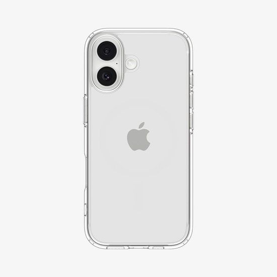 Spigen ACS10080 Transparant Polycarbonaat, TPU Back Cover voor Apple iPhone 17