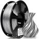 Merkloos PETG 1,75 mm - 1 kg - Metaal Zilver - Filament 3D Printer - Metallic Effect - Hoogwaardige Kwaliteit