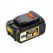 Rosfix Remplacement de batterie Lithium-Ion - 20V 3Ah Indicateur de charge LED - Sécurisé, Durable - Convient pour DeWalt