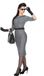 Wilbers Jaren 50 Kostuum | Rockabilly 50s Jackie Kenjedie | Vrouw | Maat 36 | Carnaval kostuum | Verkleedkleding
