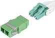 StarTech LC naar LC Coupler, 10 Stuks, OS2 Single Mode SC Footprint LC Glasvezel Koppelstuk zonder Flens, LC/APC Duplex Adapter