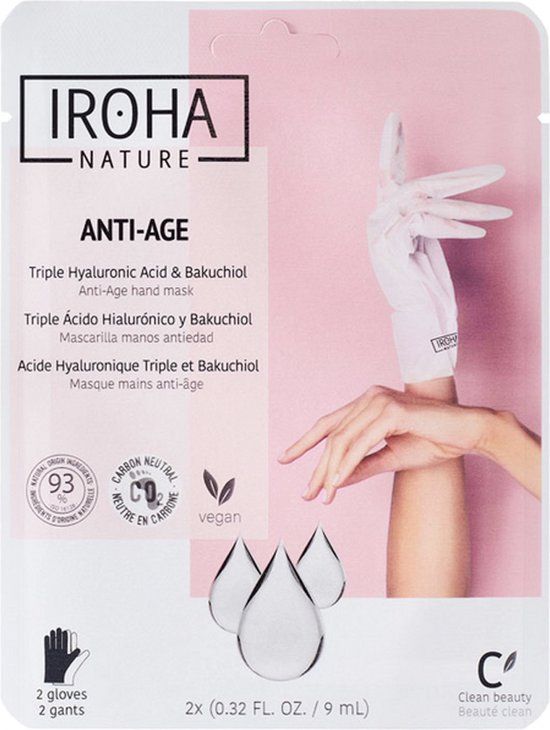 Iroha Nature Anti-Age Hand Mask - 1 masker