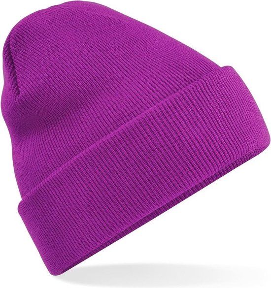 Jumada's Baby Beanie - Magenta/Paars - One Size - Unisex - Panterprint