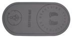 Tapis de saut 6 Tapis de saut gris, 1 pièce