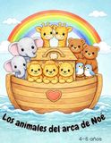 Los Animales del Arca de Noé Libro para Colorear