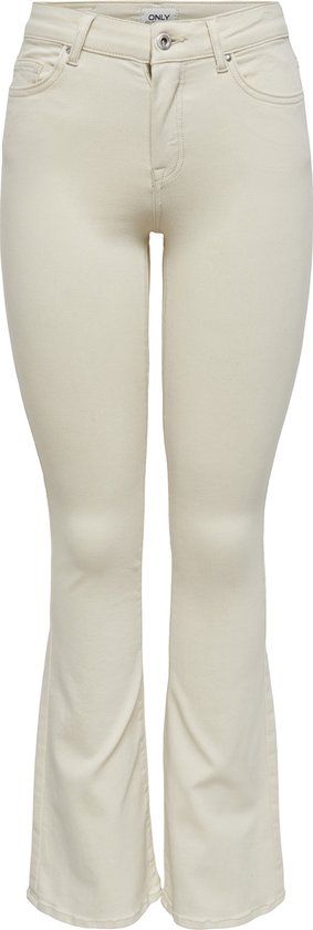 ONLY ONLBLUSH MID FLARED DNM DOT019 NOOS Women's Jeans - Ecru - Size XL X L34