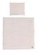 roba Babybeddengoed Frosty Almond 80x80 cm – 2-delige beddengoedset voor baby’s, maat 80x80 cm, biologisch katoen, GOTS & OEKO-TEX 100, beige