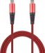 2GO 797195 USB-kabel 1 m USB 3.2 Gen 1 (3.1 Gen 1) USB C Rood