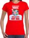 Bellatio Decorations Shoppartners Bv Kut Kerstbal shirt / Kerst t-shirt Ik vroeg om een mobiel krijg ik deze kut bal rood voor dames - Kerstkleding / Christmas outfit XXL