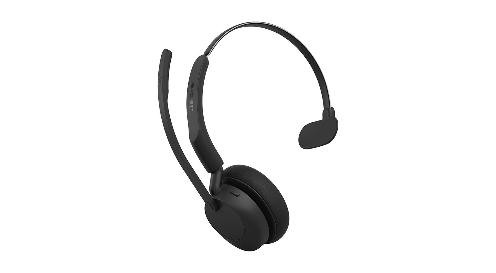 Jabra Evolve3 45 - Draadloze mono-headset met USB-A-aansluiting en ANC | Gecertificeerd voor UC-platforms | Zonder oplaadstandaard